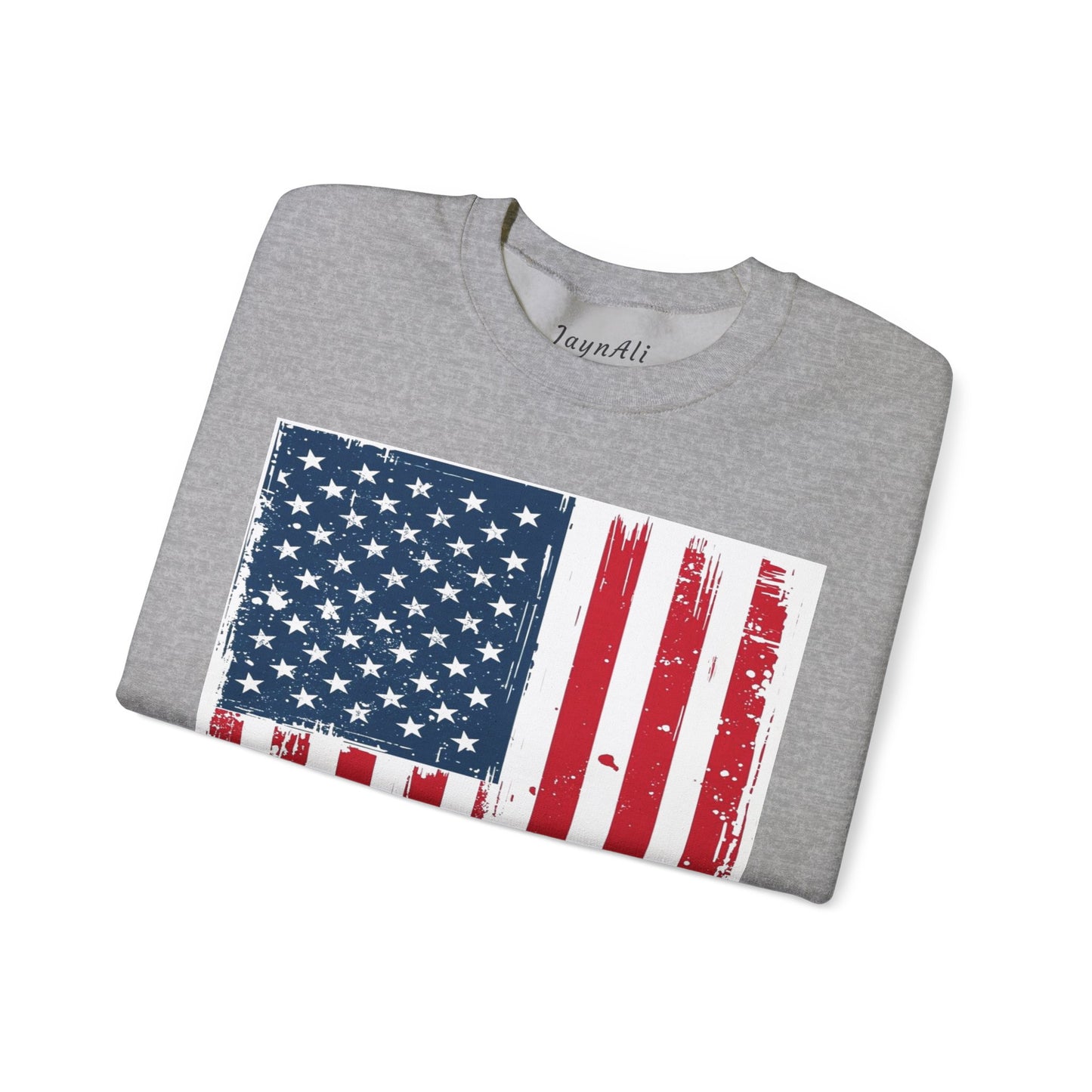 USA Flag Unisex Heavy Blend™ Crewneck Sweatshirt