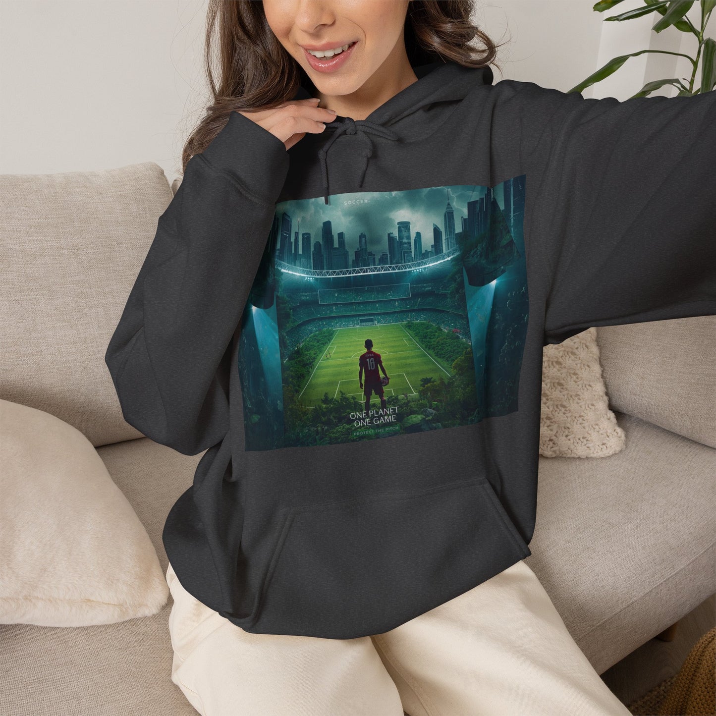 One Planet, One Game Hoodie | Global Soccer Unity Hoodie