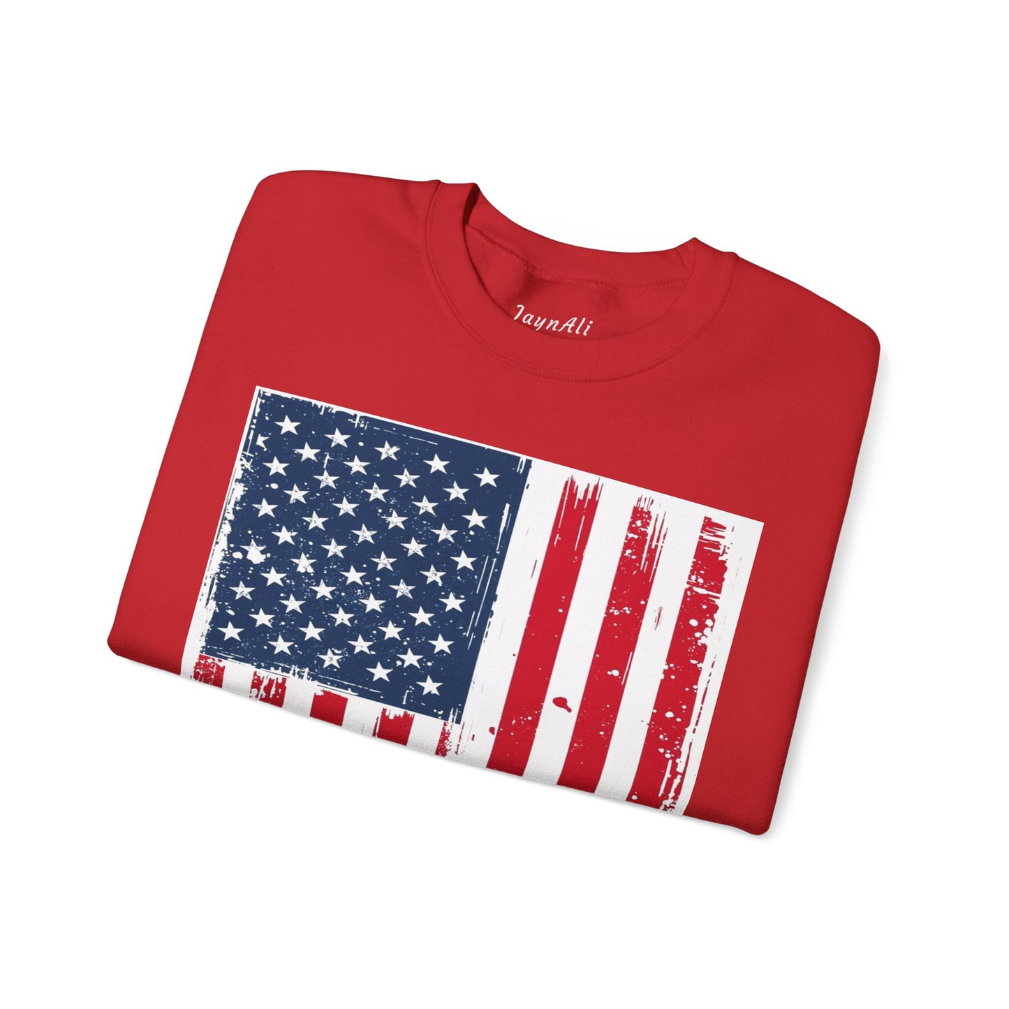 USA Flag Unisex Heavy Blend™ Crewneck Sweatshirt