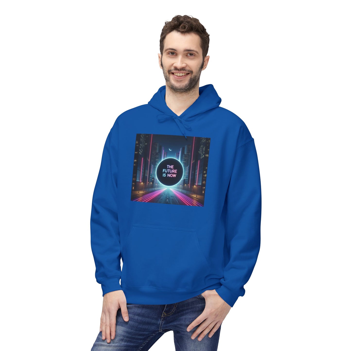The Future Is Now Unisex Softstyle Hoodie