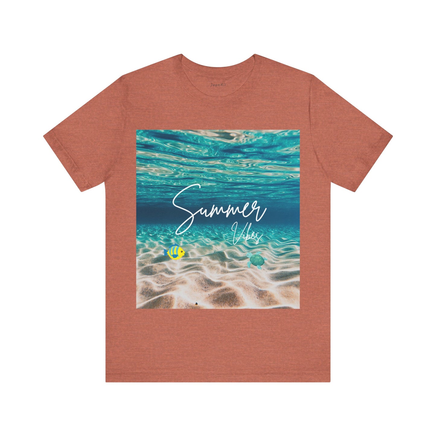 Summer Vibe Graphic Tee - Unisex Heavy Cotton Shirt for Him or Her
