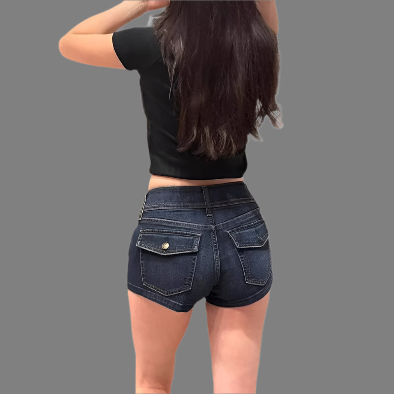 Women’s Summer Skinny Sheath Stretch Hot Pants – Slimming Fit