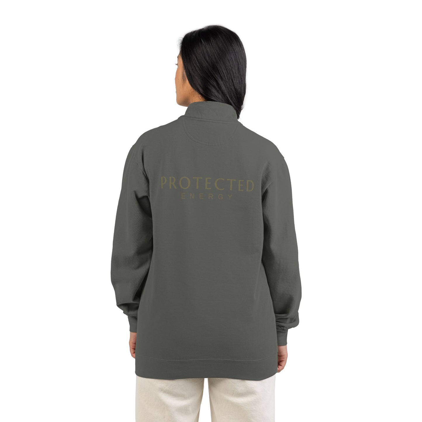 Quarter-Zip Sweatshirt — Unisex Casual Pullover