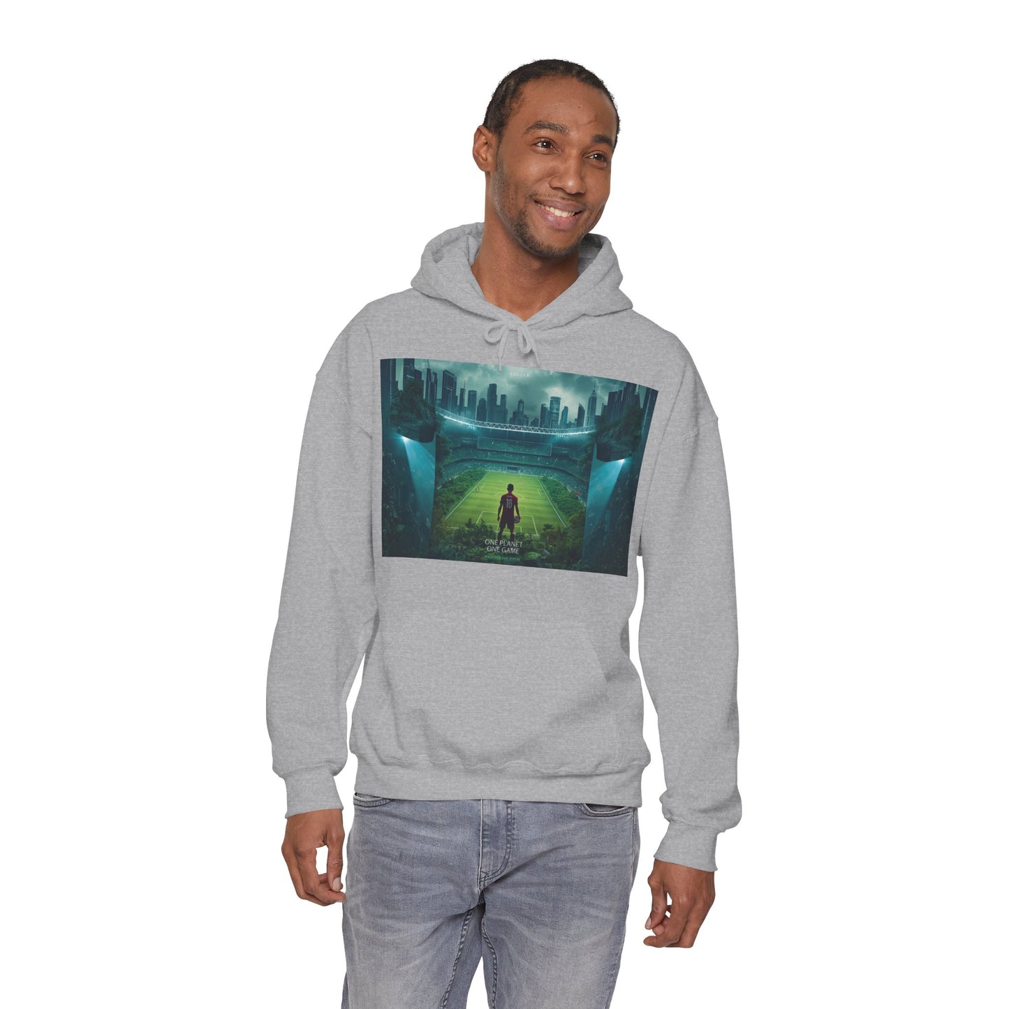 One Planet, One Game Hoodie | Global Soccer Unity Hoodie