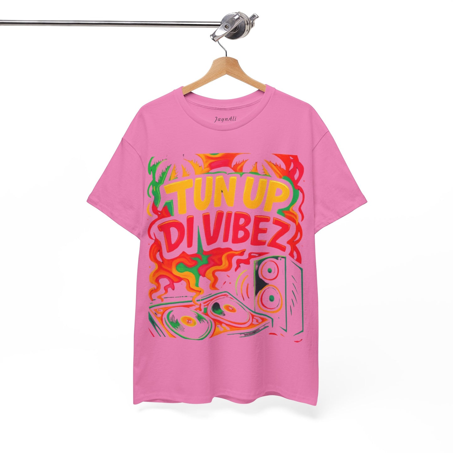 Tun Up Di Vibes T-Shirt — Caribbean Party Reggae Festival Tee