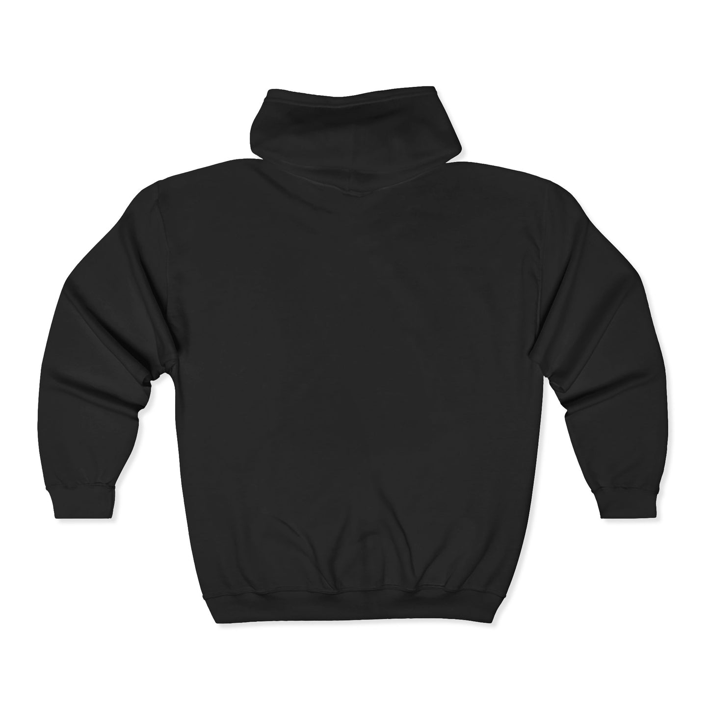 Choose Calm Zip Unisex Heavy Blend Hoodie — Relaxation Graphic Full-Zip Hoodie