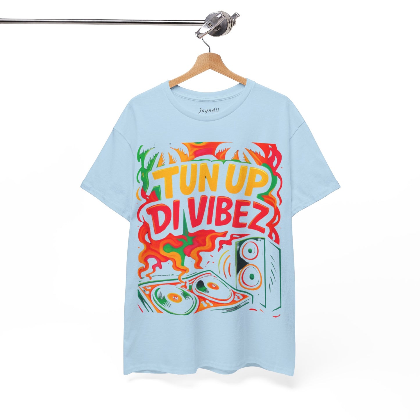 Tun Up Di Vibes T-Shirt — Caribbean Party Reggae Festival Tee