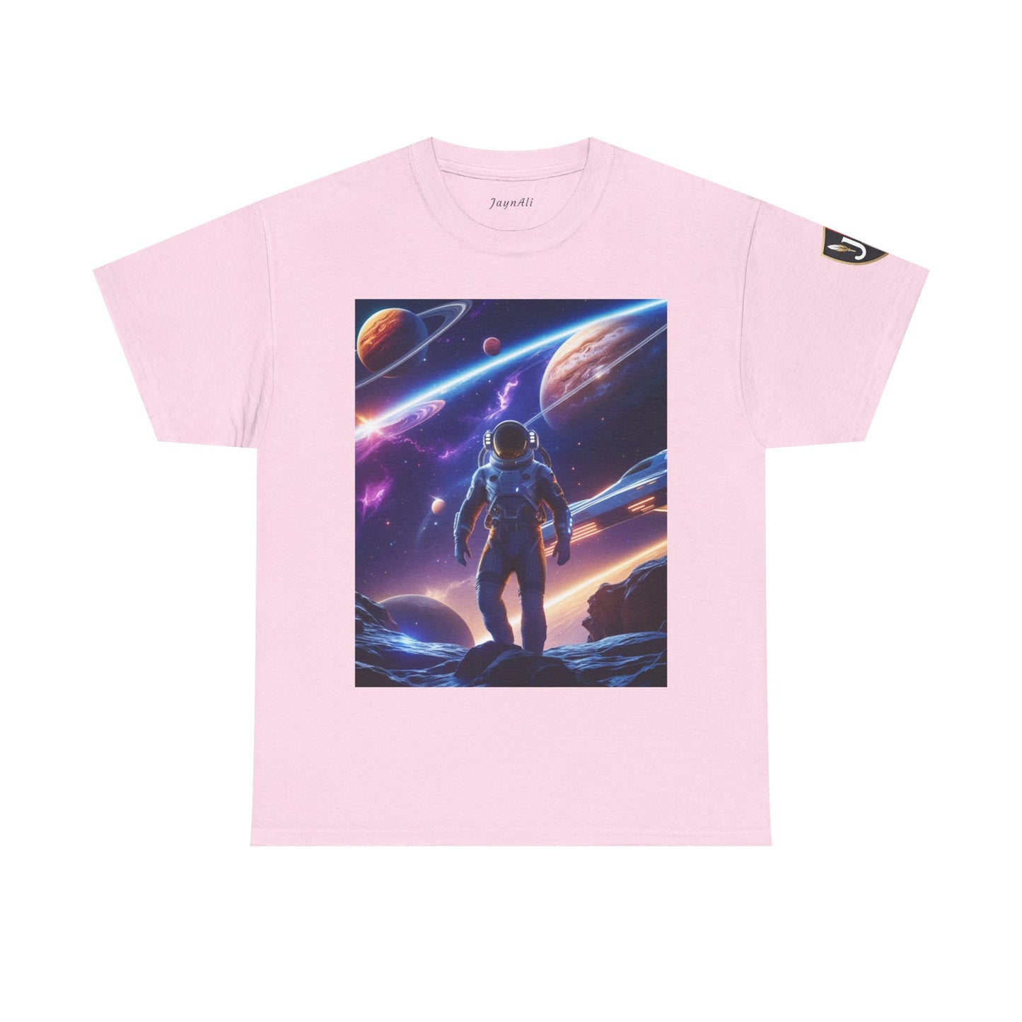 Space Scene Unisex Heavy Cotton Tee