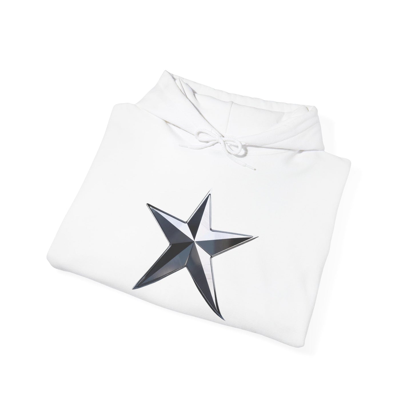 Stylish Star Hoodie | Unisex Heavy Blend Sweatshirt, Everyday Comfort, Casual Outfit, Gift for Her, Him, Birthdays