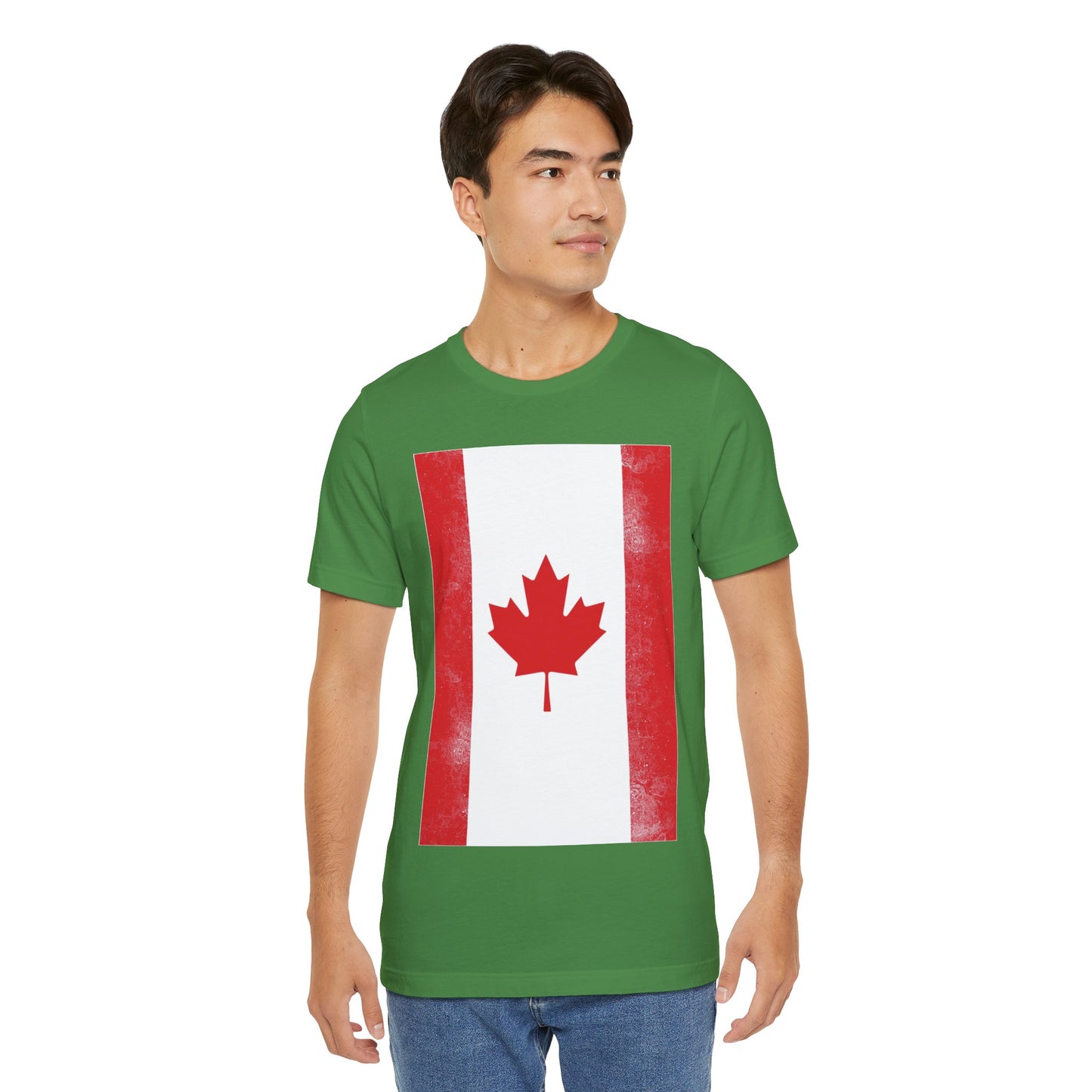 Canada Flag Unisex Jersey Short Sleeve Tee