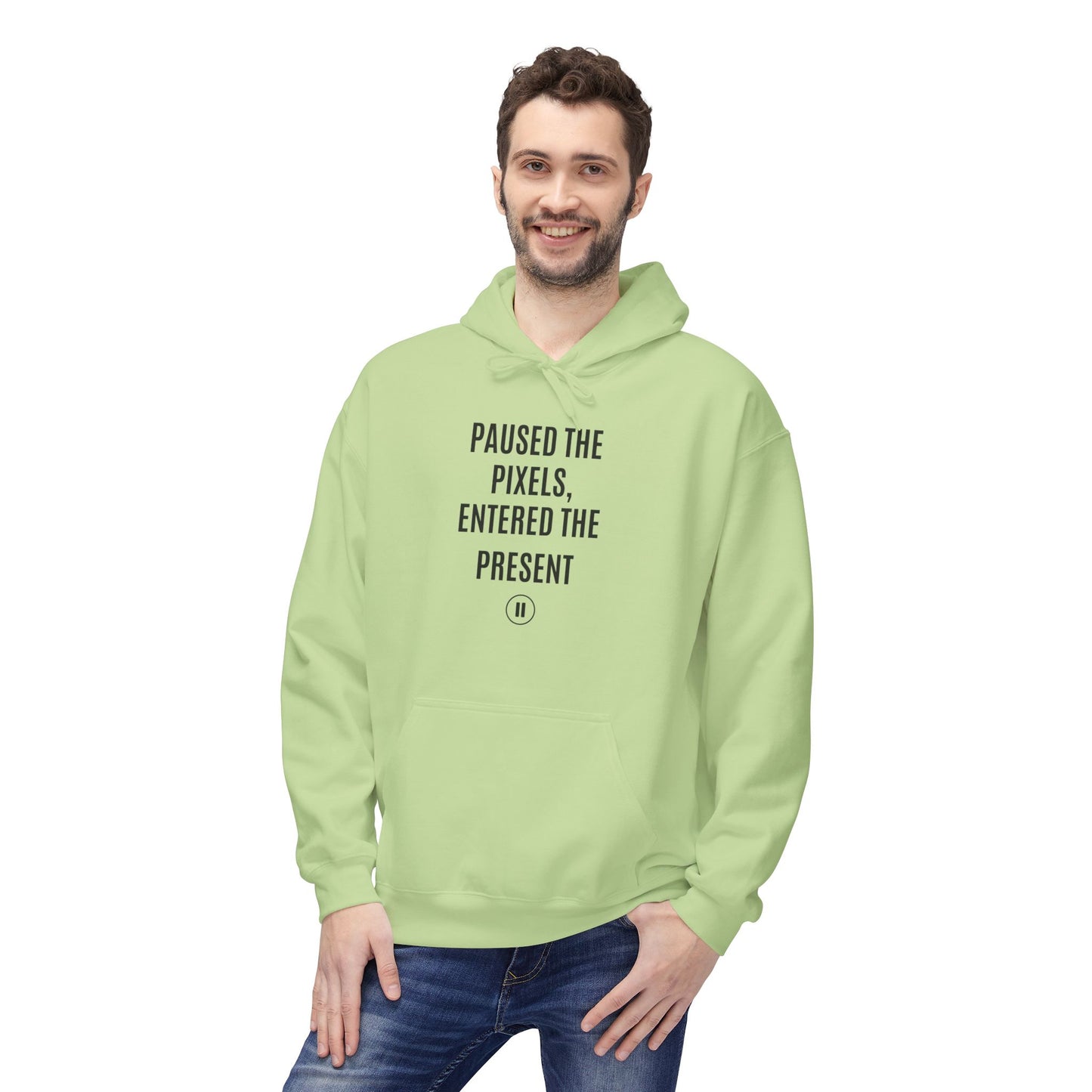 Hoodie - Paused the Pixels - Gift for Tech Lovers