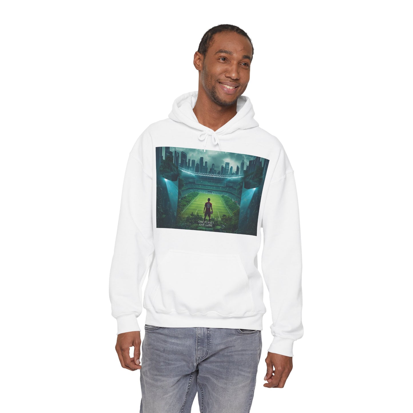 One Planet, One Game Hoodie | Global Soccer Unity Hoodie