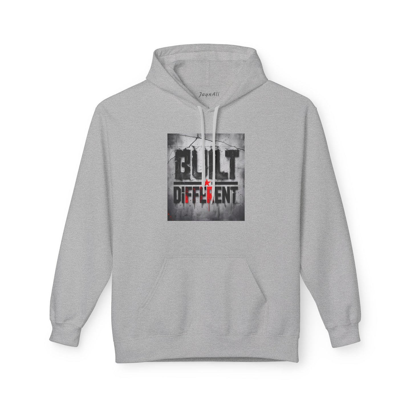 Built Different Midweight Soft style Fleece Hoodie, Unisex Comfort, Casual Wear for All Occasions