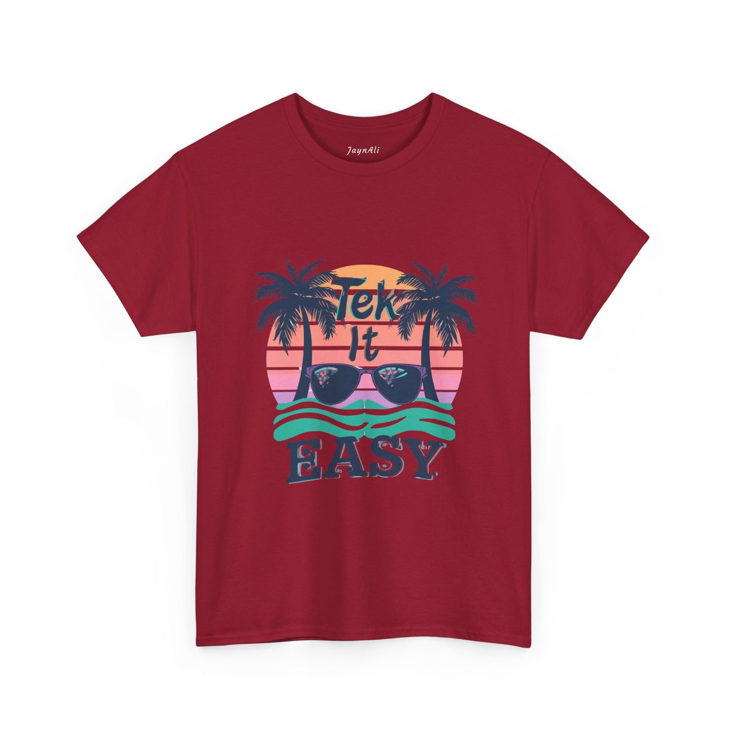 Tek It Easy T-Shirt — Funny Relaxed Vibe Tee
