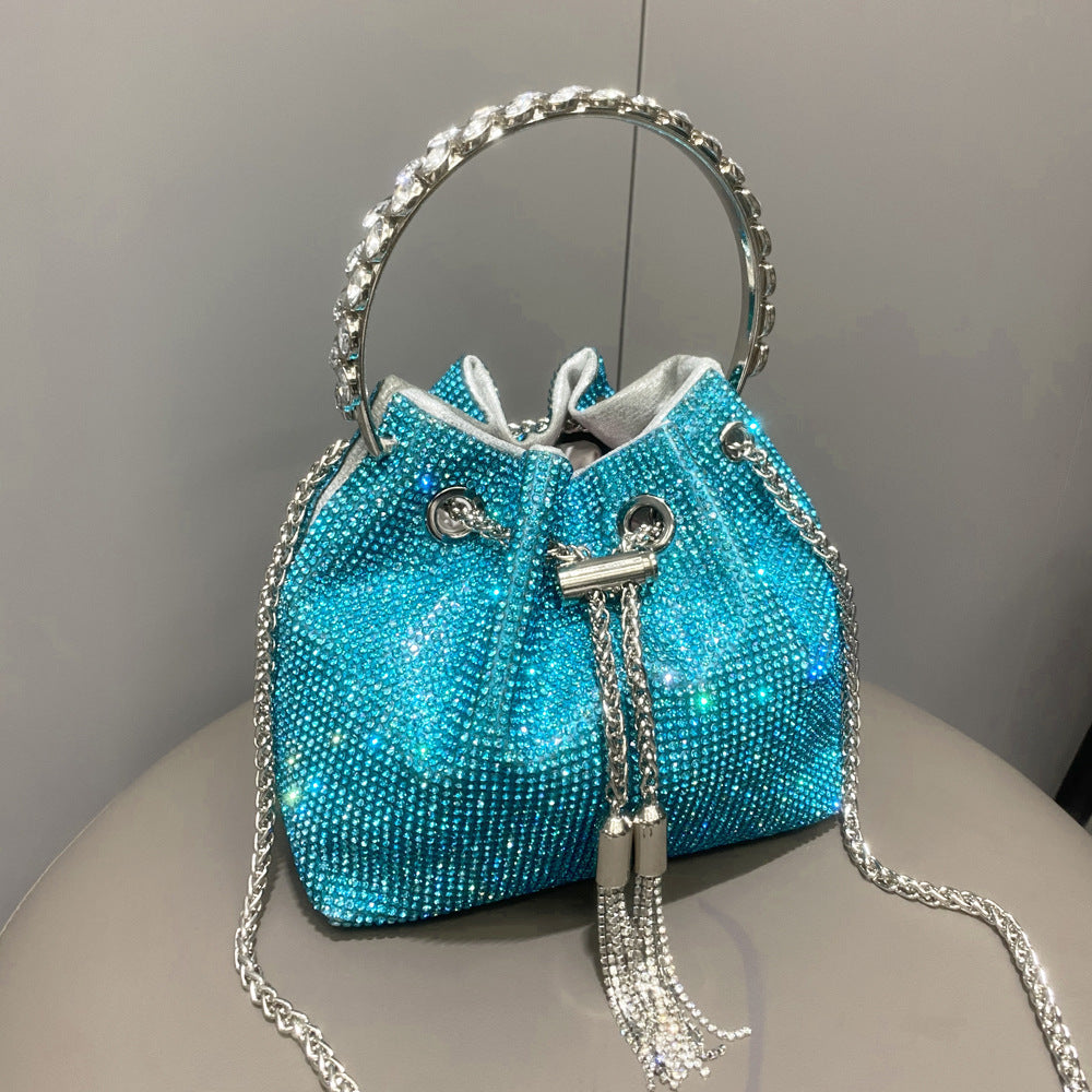 Luxury Shiny Diamond Handbag for Women | Elegant European & American Evening Purse