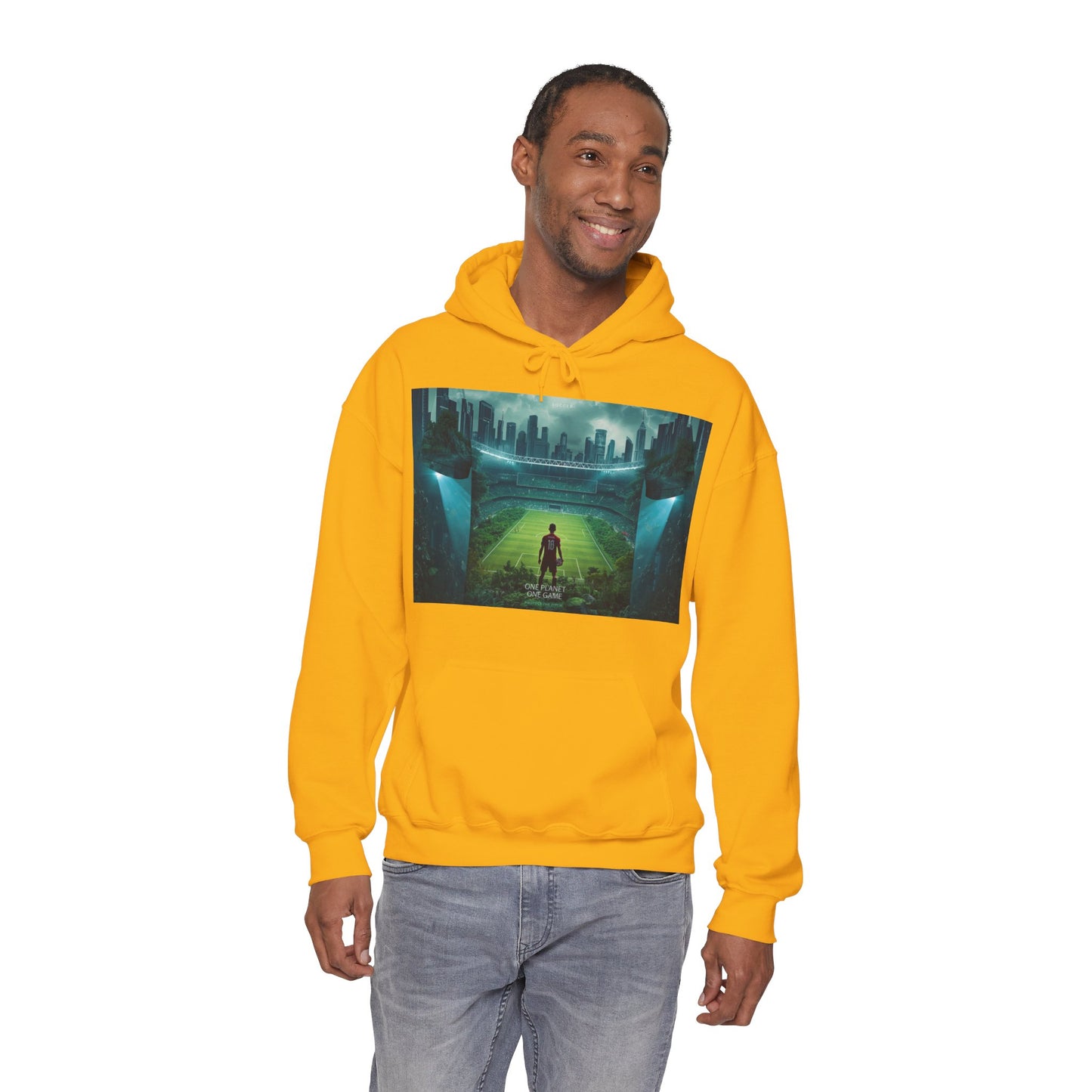 One Planet, One Game Hoodie | Global Soccer Unity Hoodie