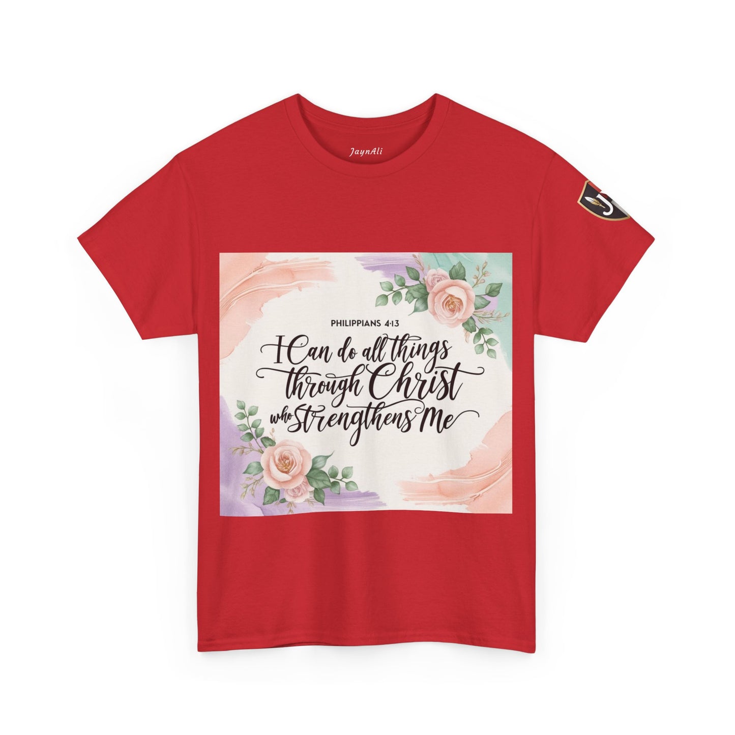 Floral Inspirational Tee