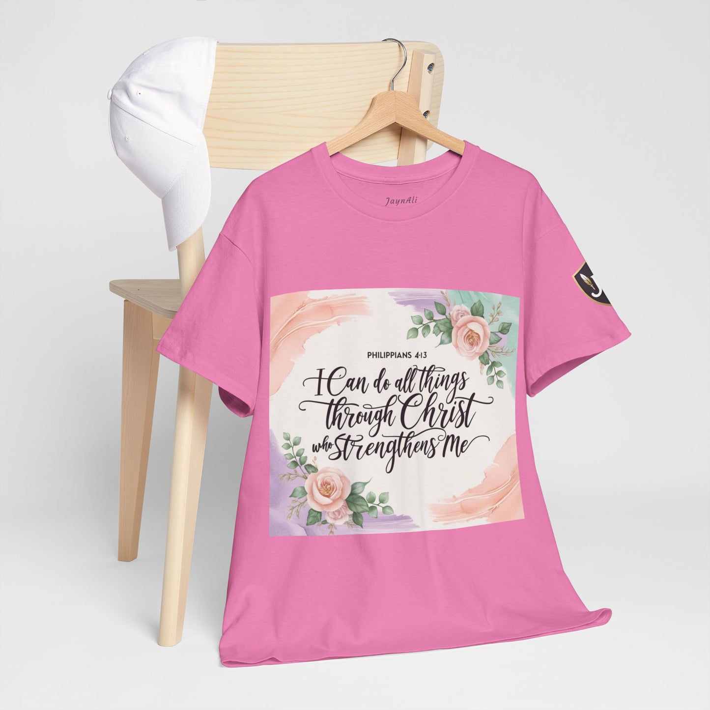 Floral Inspirational Tee