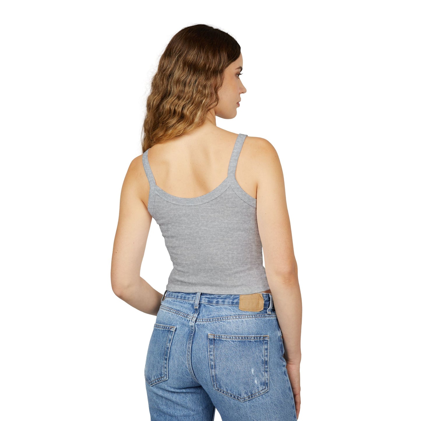 Peace Is My Priority Tank Top — Women's Spaghetti-Strap Crop