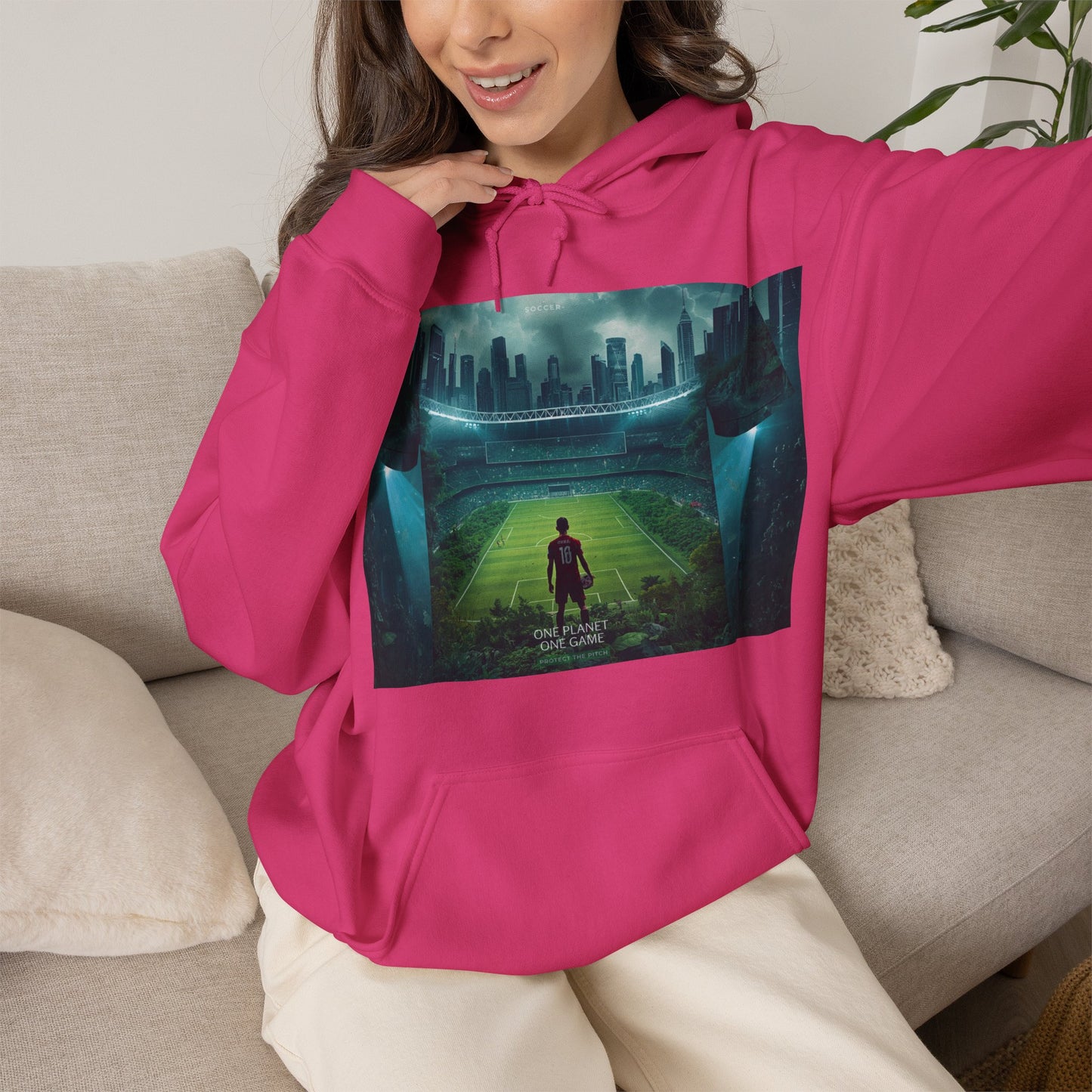 One Planet, One Game Hoodie | Global Soccer Unity Hoodie