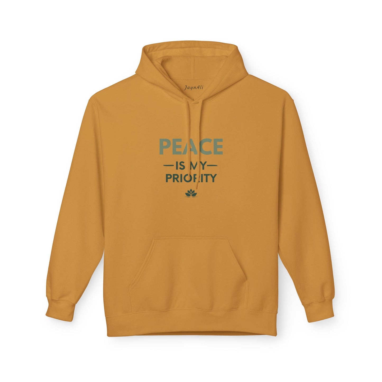 Peace Priority Hoodie - Unisex Fleece Sweatshirt