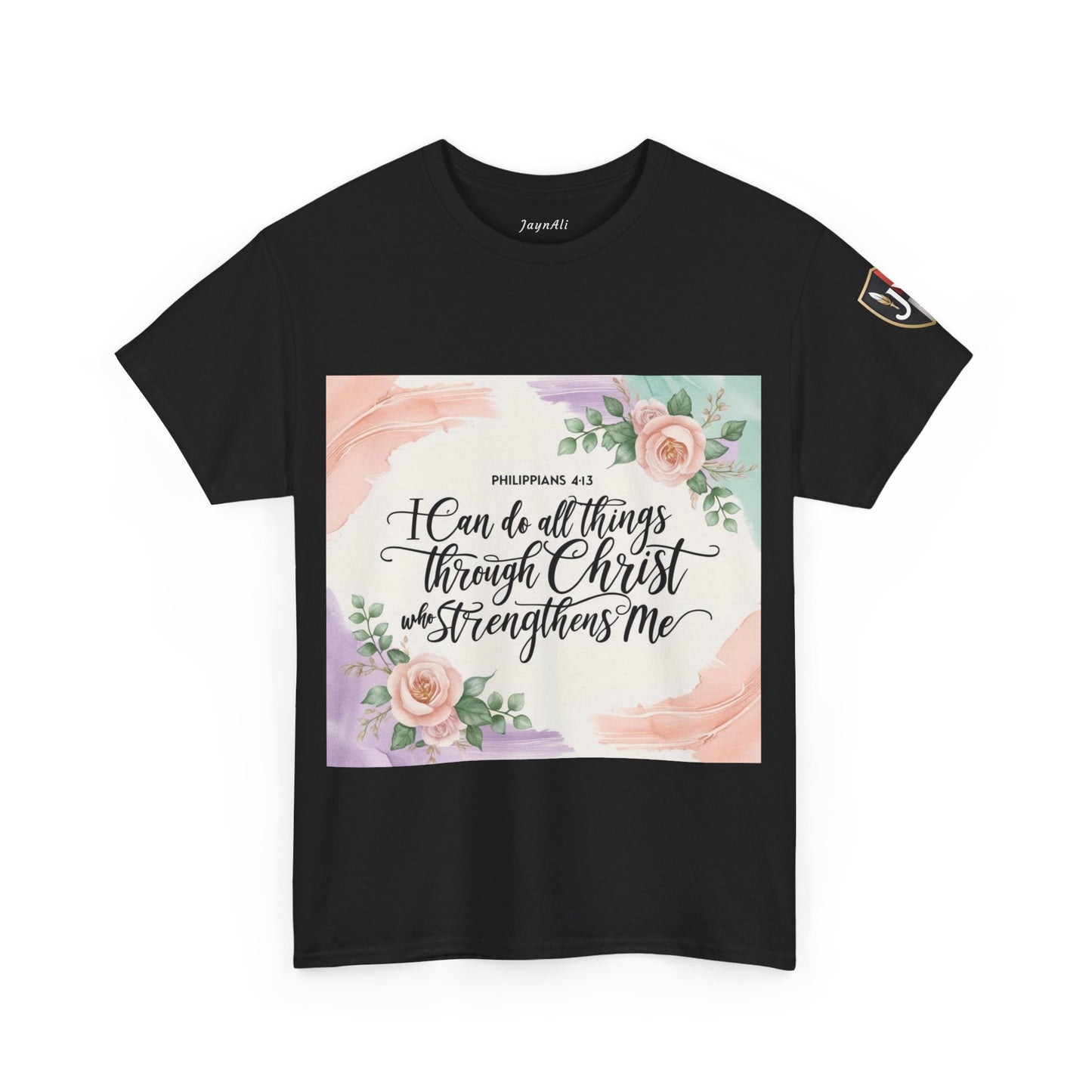Floral Inspirational Tee
