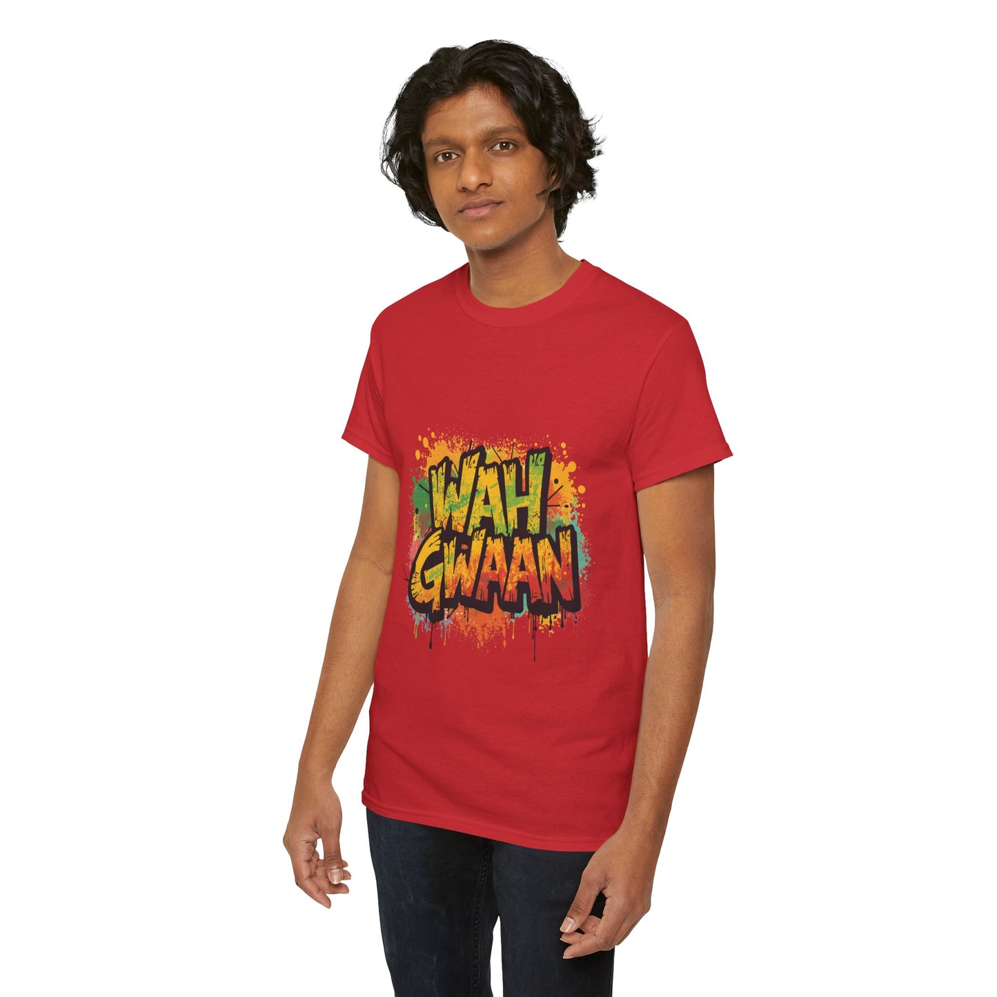 Wah Gwaan Graphic T-Shirt — Casual Jamaican Phrase Tee