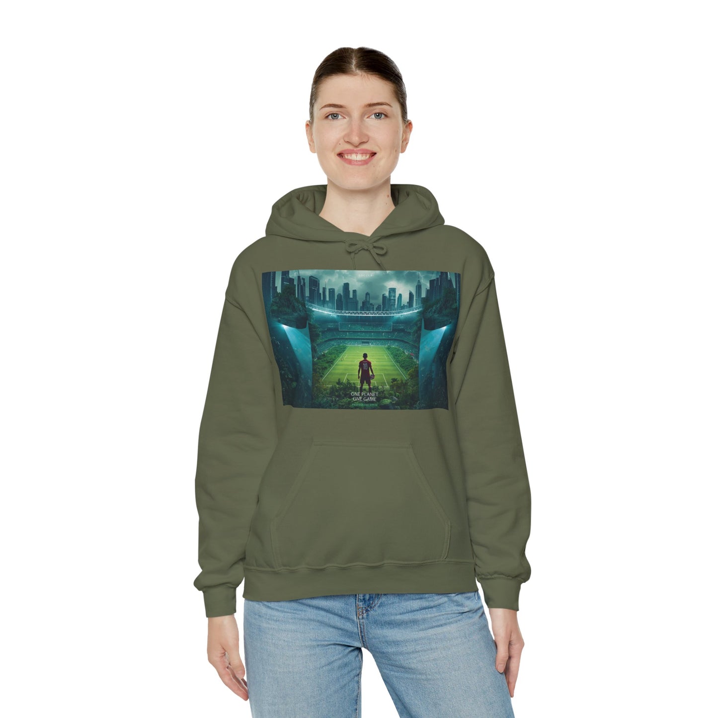 One Planet, One Game Hoodie | Global Soccer Unity Hoodie