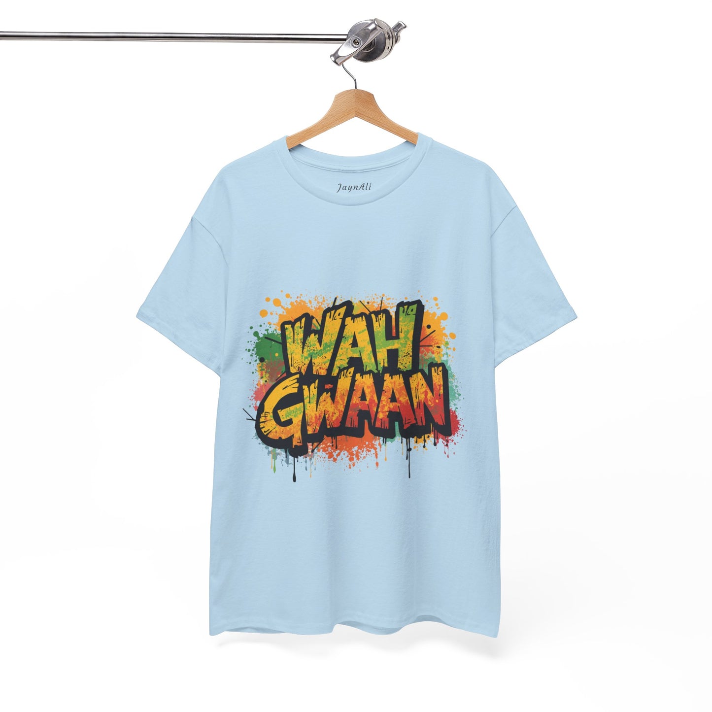 Wah Gwaan Graphic T-Shirt — Casual Jamaican Phrase Tee
