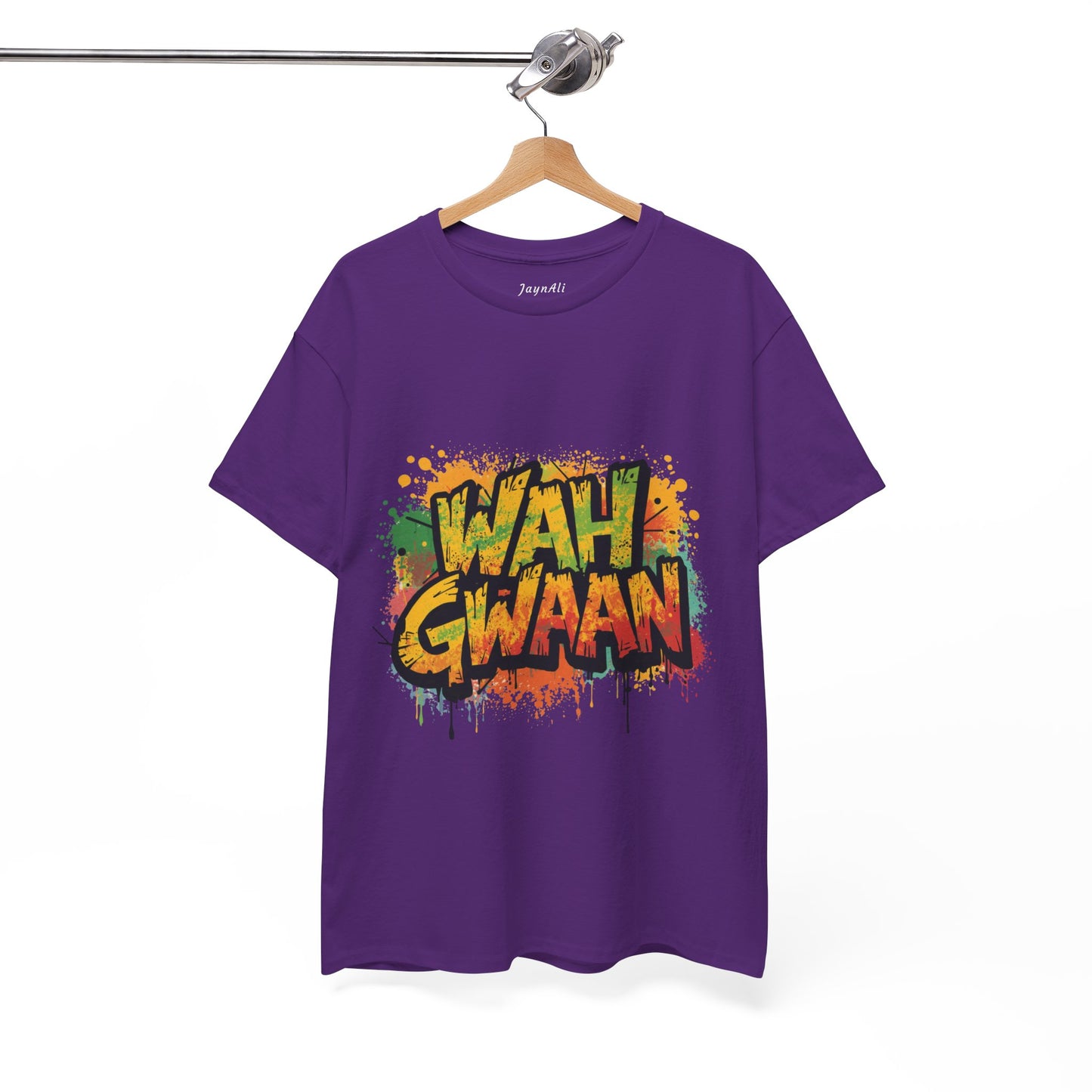Wah Gwaan Graphic T-Shirt — Casual Jamaican Phrase Tee