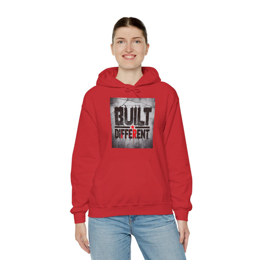 Built Different Unisex Hoodie | Heavy Blend, Casual Gift for Him/Her