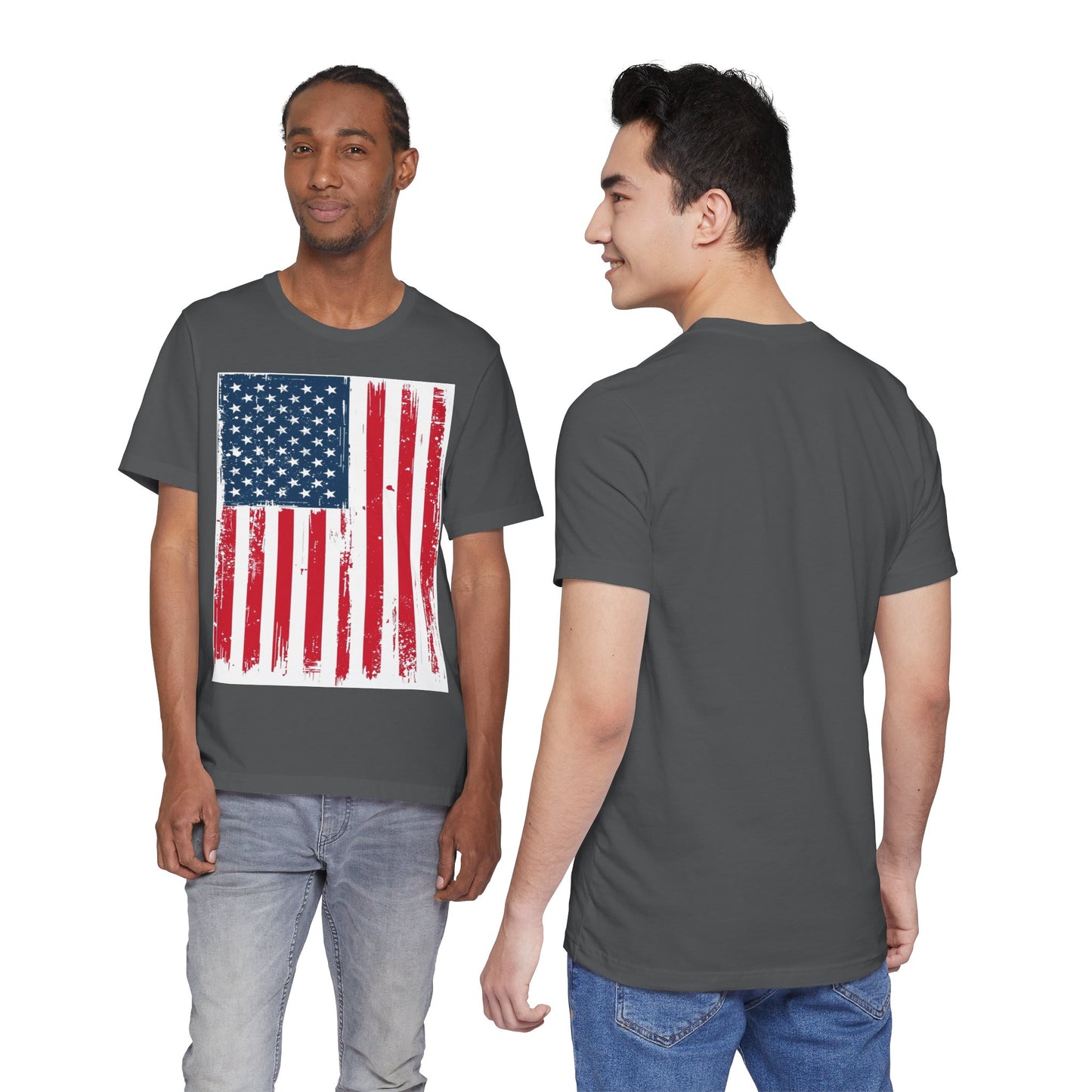 Camiseta Unisex Patriótica - Camisa de Bandera Americana Estilo Grunge, Ropa del Día de la Independencia, Celebración del 4 de Julio, Ropa Casual de Verano, Regalo para [...]