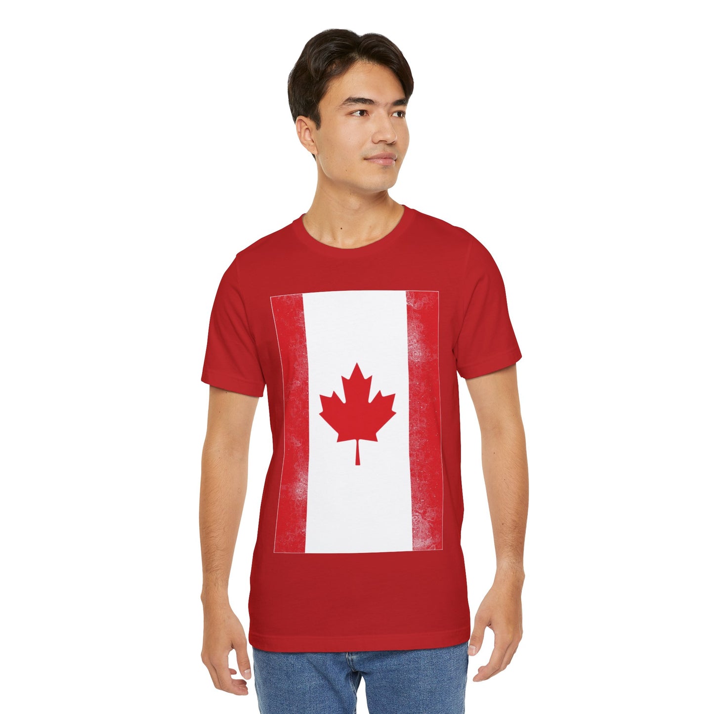 Canada Flag Unisex Jersey Short Sleeve Tee
