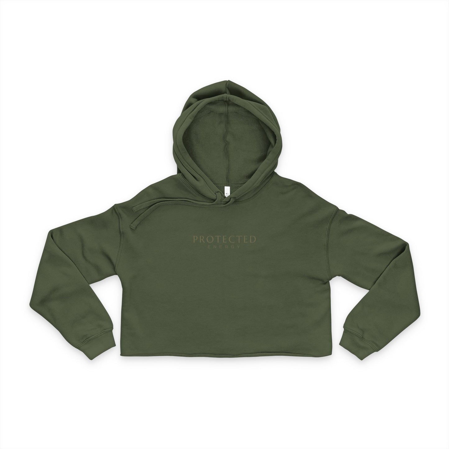 Cropped Hoodie — "Protected Energy"