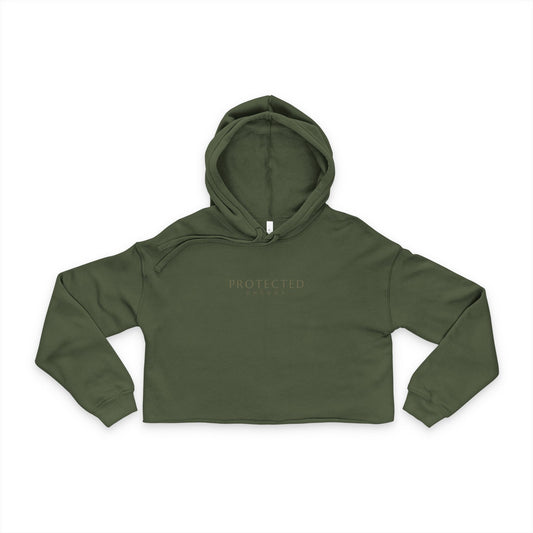 Cropped Hoodie — "Protected Energy"