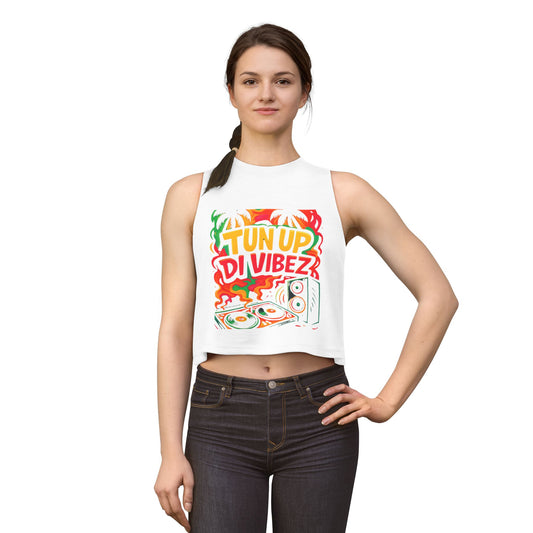 Tun Up Di Vibes Crop Top