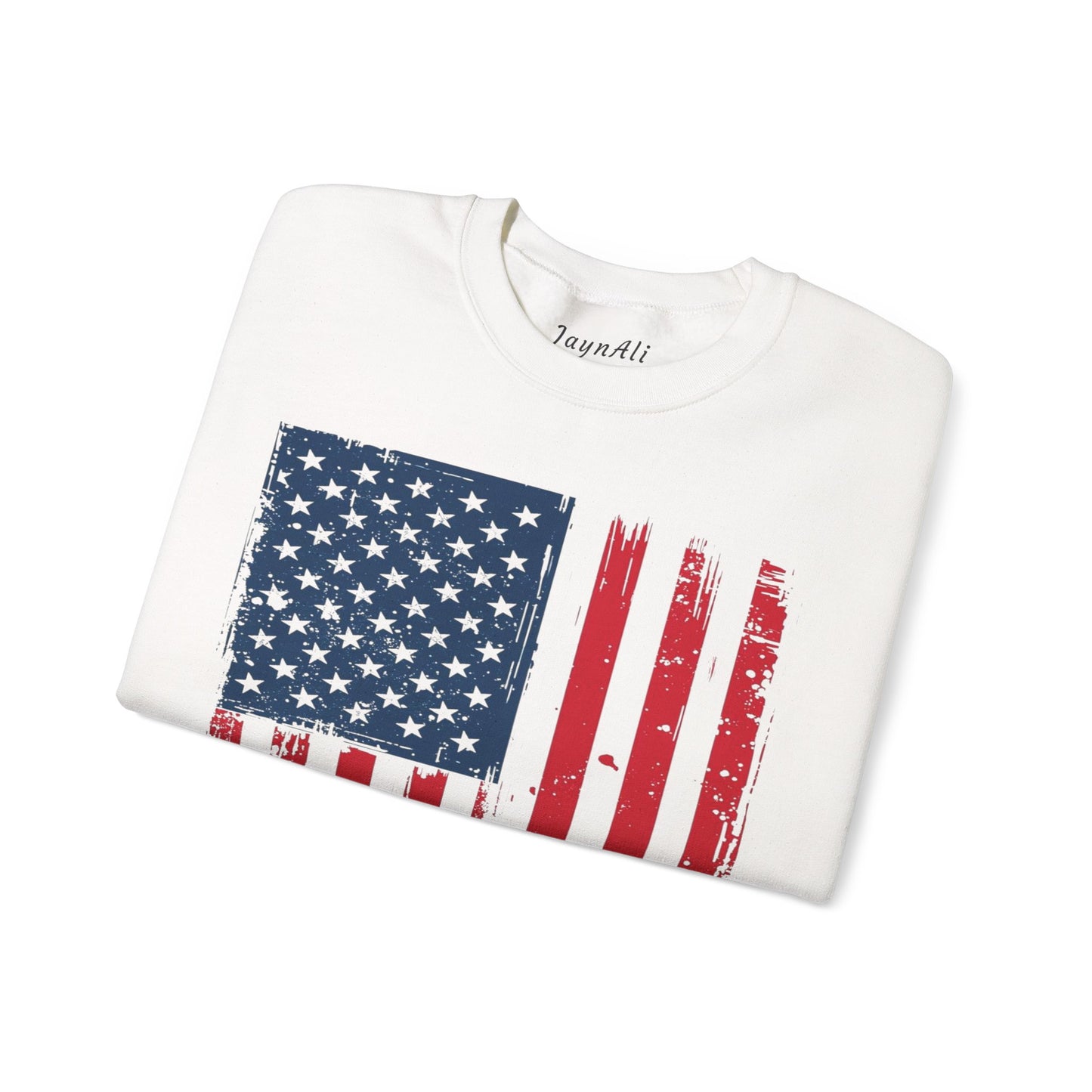 USA Flag Unisex Heavy Blend™ Crewneck Sweatshirt