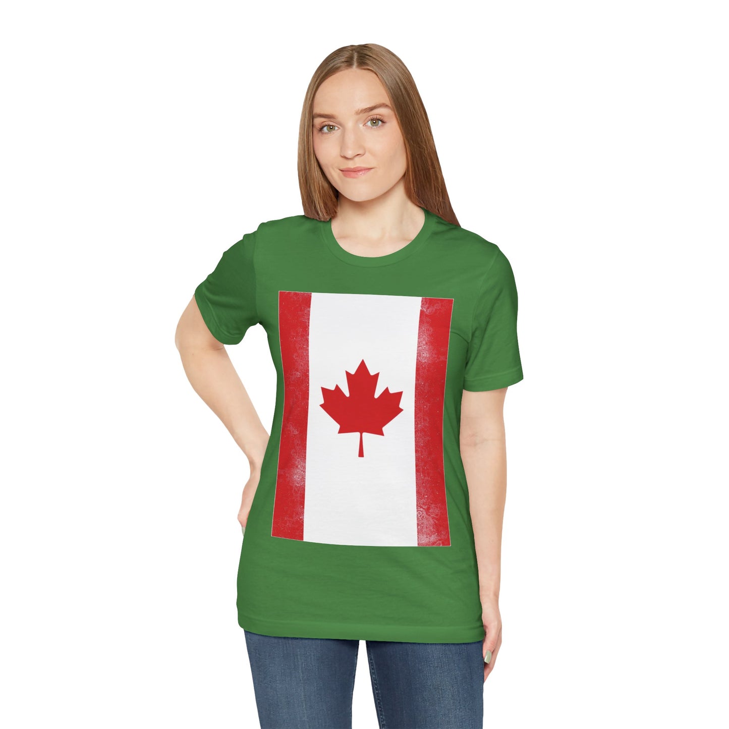 Canada Flag Unisex Jersey Short Sleeve Tee