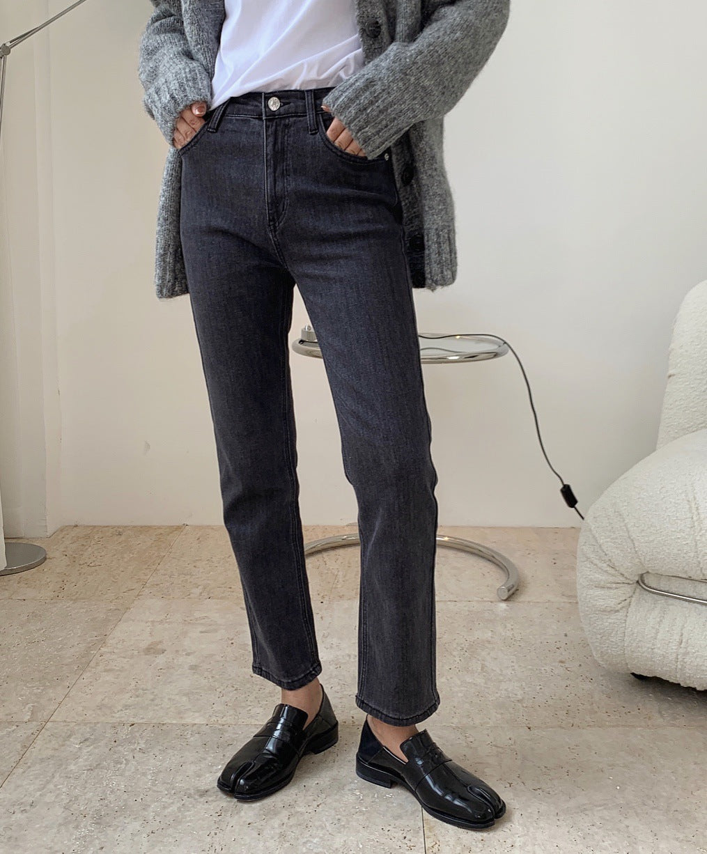 Women's Fashion Straight Ankle-Length Pants