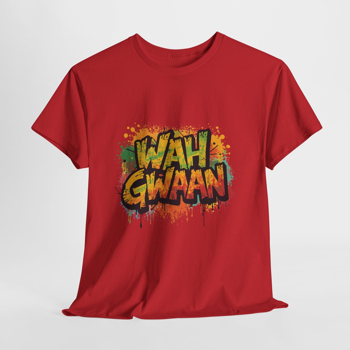 Wah Gwaan Graphic T-Shirt — Casual Jamaican Phrase Tee