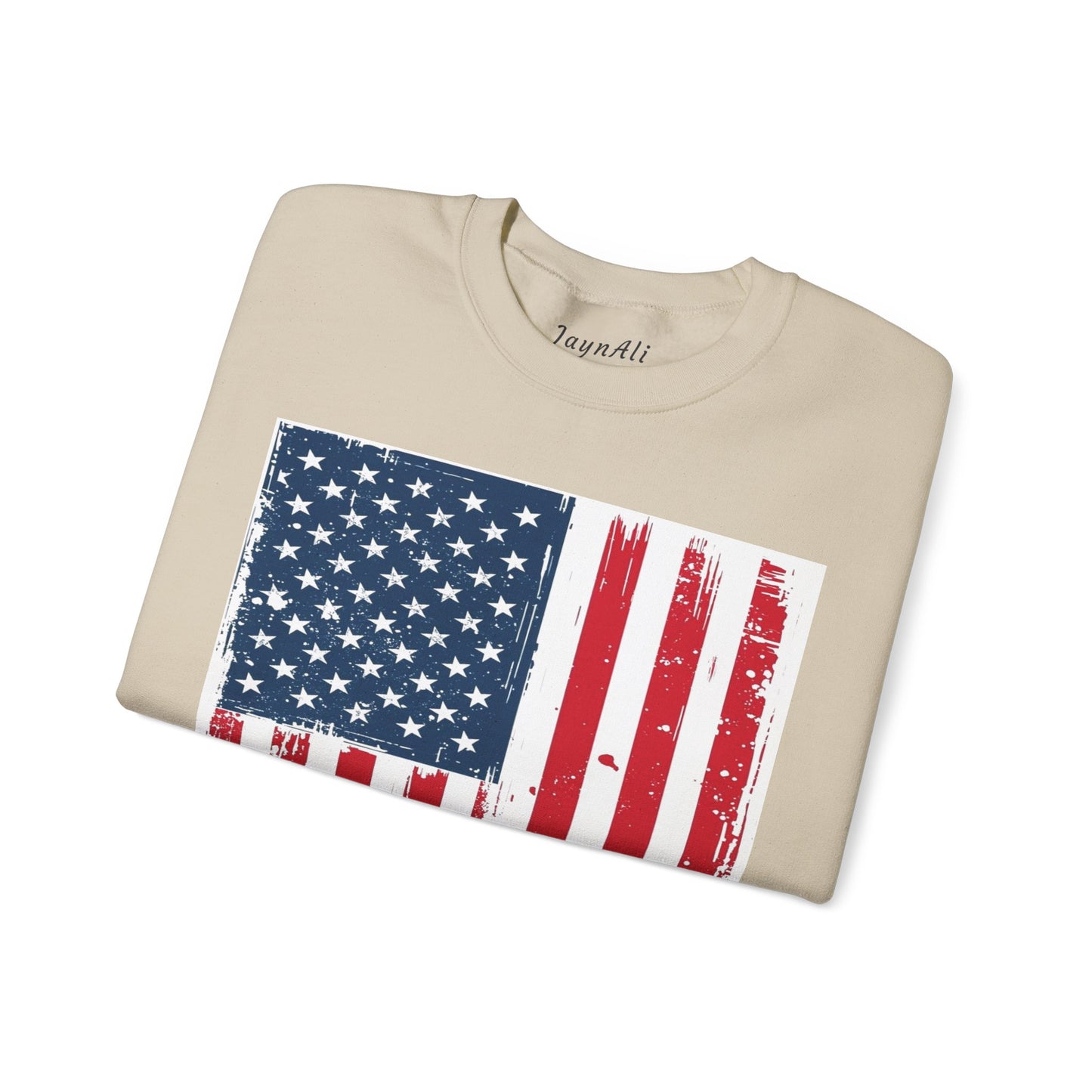 USA Flag Unisex Heavy Blend™ Crewneck Sweatshirt