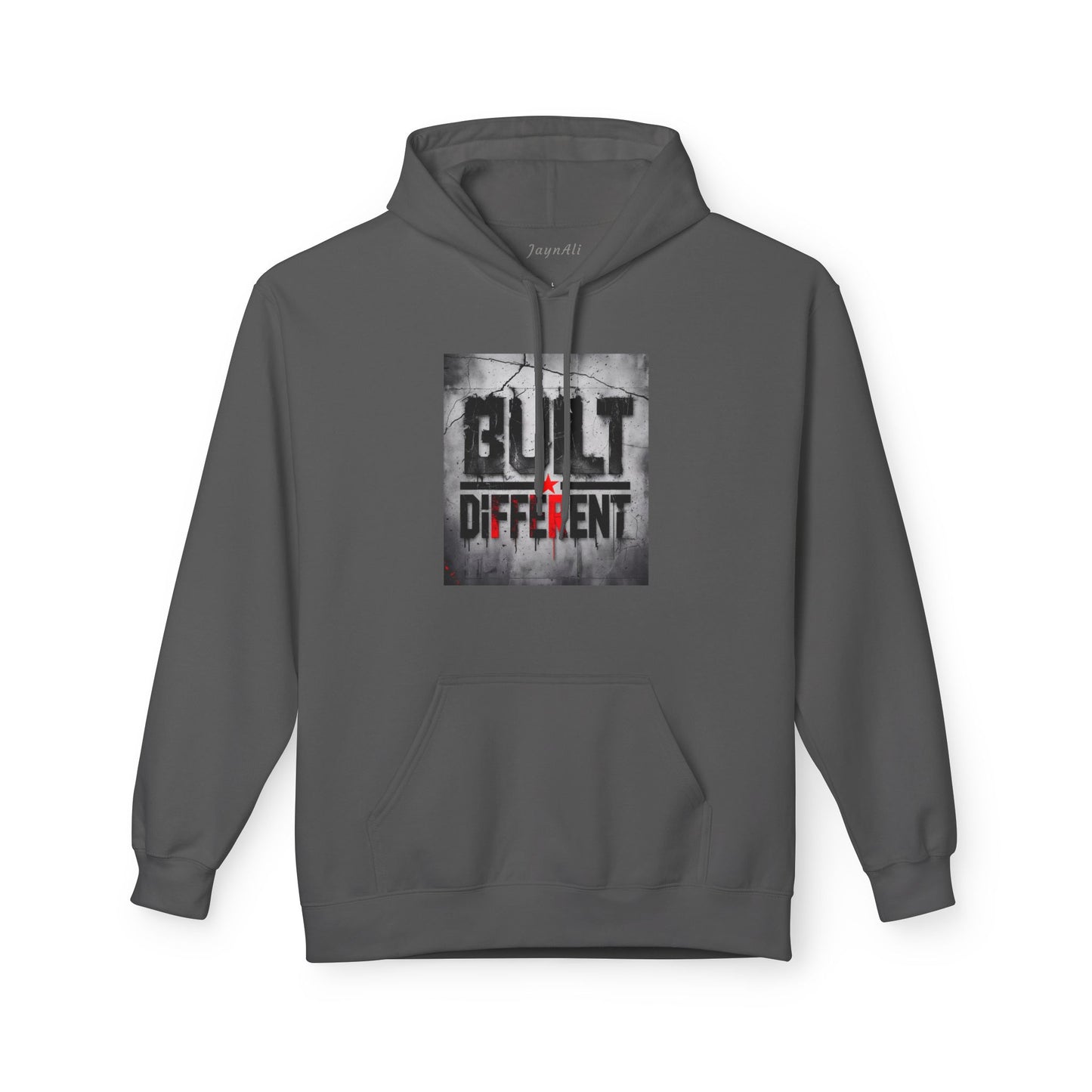 Built Different Midweight Soft style Fleece Hoodie, Unisex Comfort, Casual Wear for All Occasions