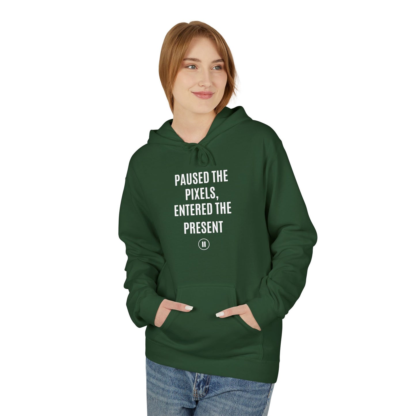 Hoodie - Paused the Pixels - Gift for Tech Lovers