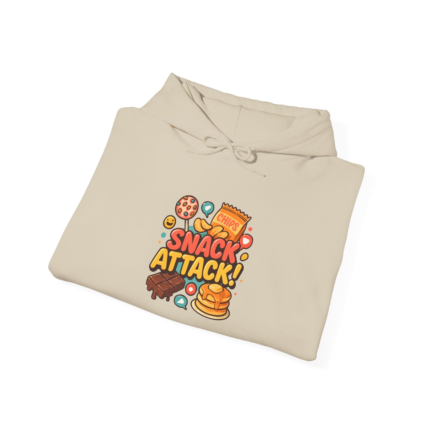 Snack Attack Unisex Heavy Blend Hoodie