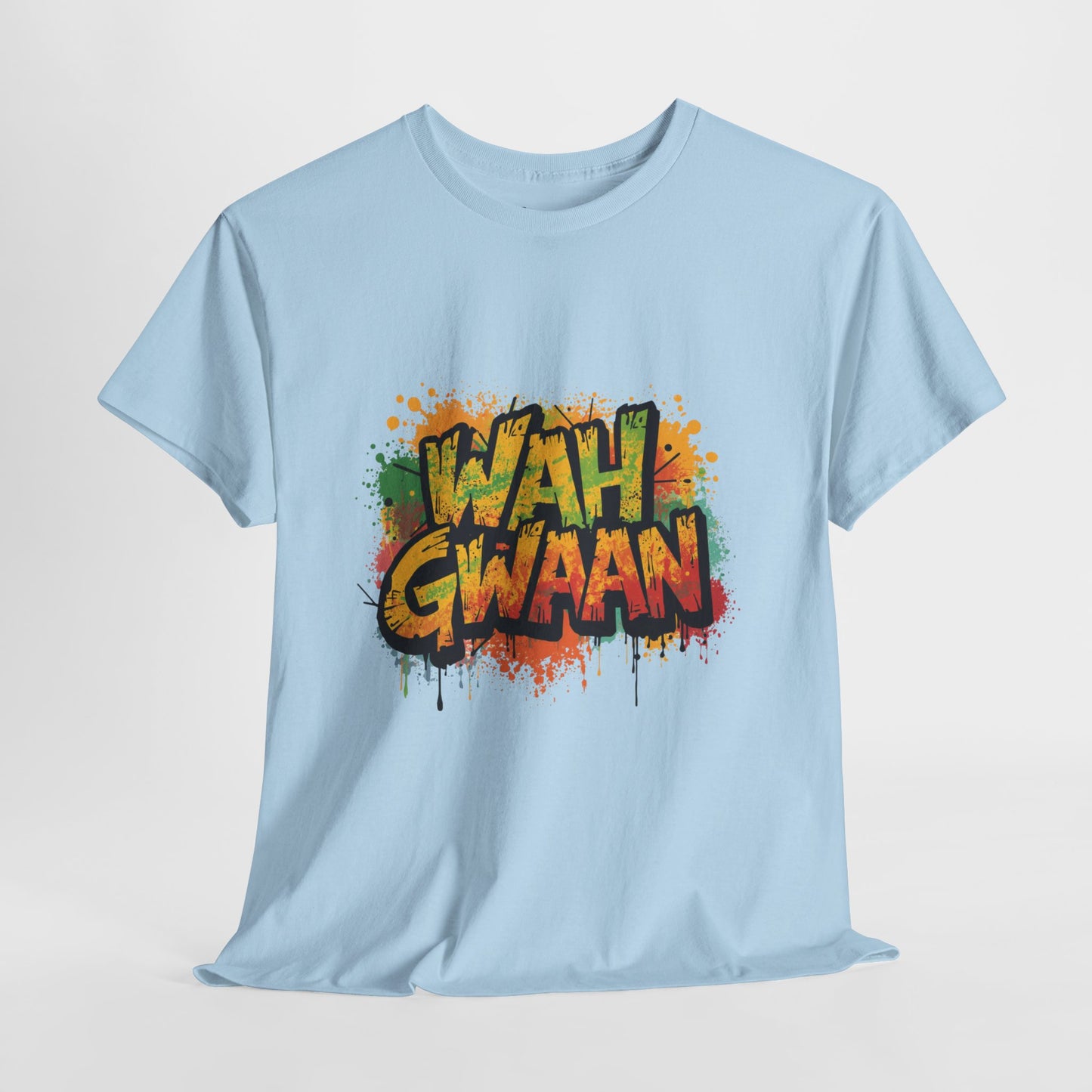 Wah Gwaan Graphic T-Shirt — Casual Jamaican Phrase Tee