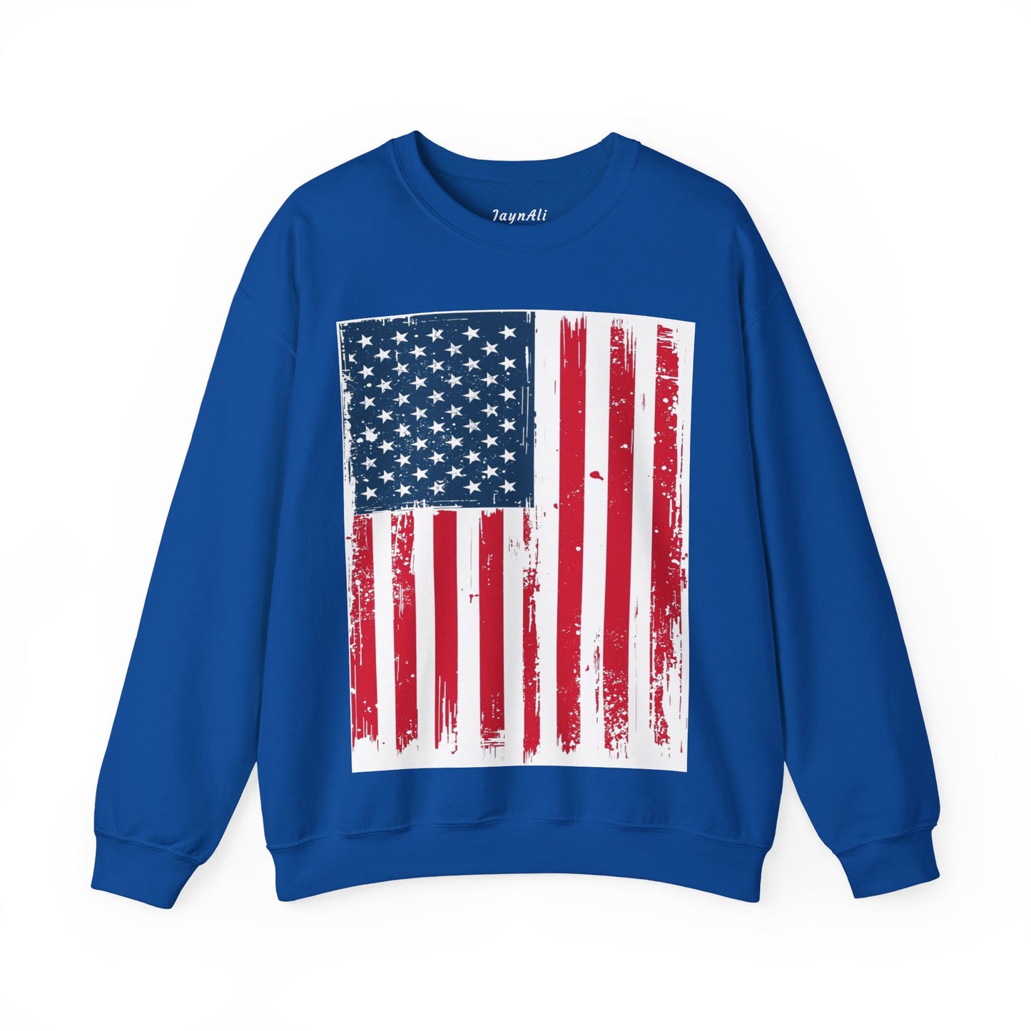 USA Flag Unisex Heavy Blend™ Crewneck Sweatshirt
