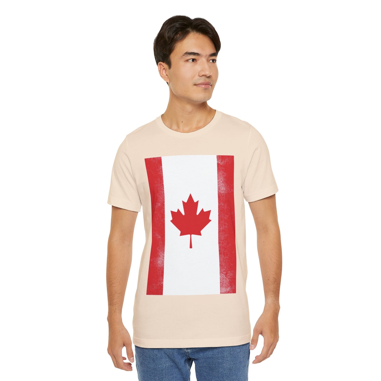 Canada Flag Unisex Jersey Short Sleeve Tee