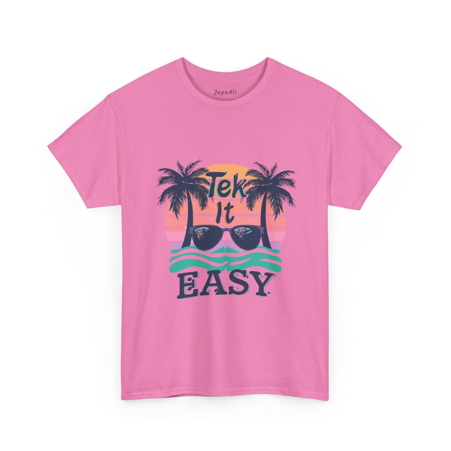 Tek It Easy T-Shirt — Funny Relaxed Vibe Tee