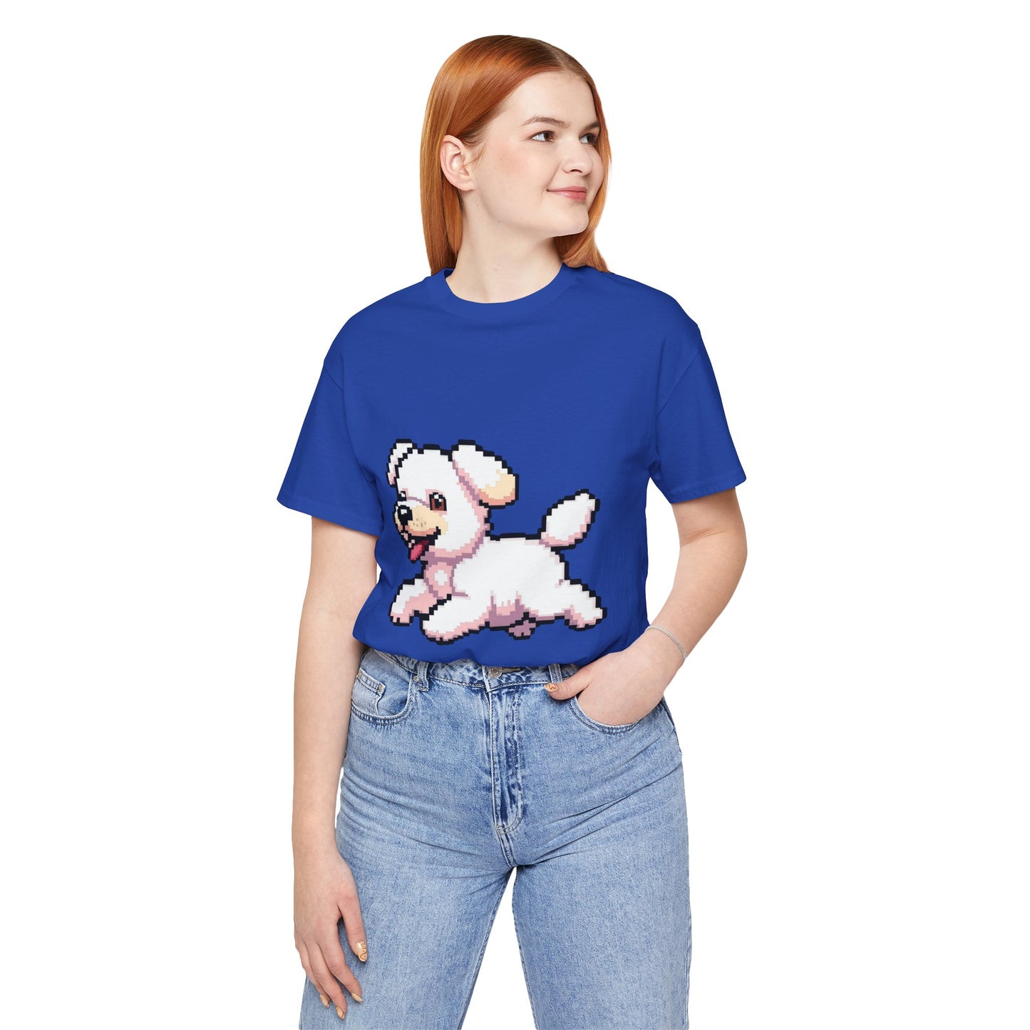 Cute Puppy Graphic Tee, Dog Lover T-Shirt, Gift for Pet Owners, Casual Everyday Wear, Perfect for Birthdays and Animal Lovers
