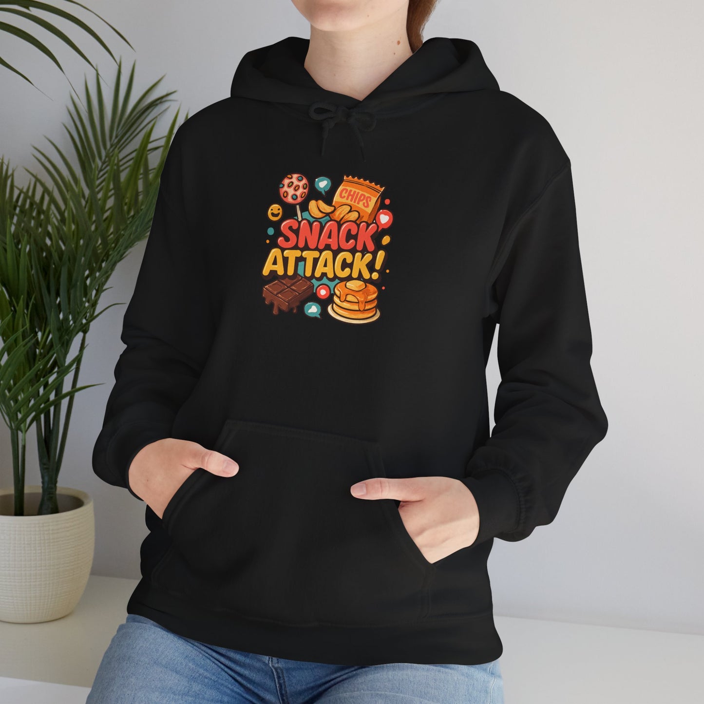 Snack Attack Unisex Heavy Blend Hoodie